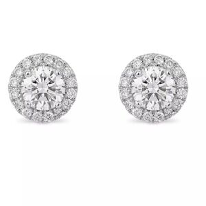 Elegant 925 Silver Stud Earrings